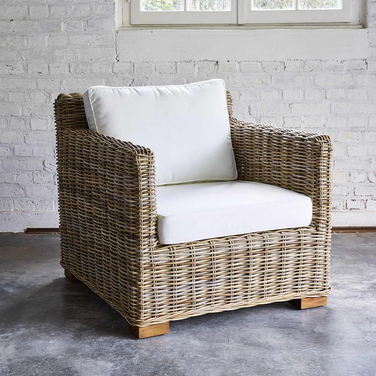 MUSA - Fauteuil de jardin en kubu naturel