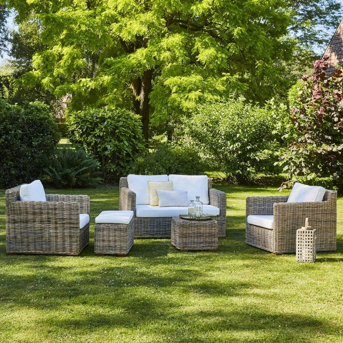 MUSA - Table basse en kubu naturel