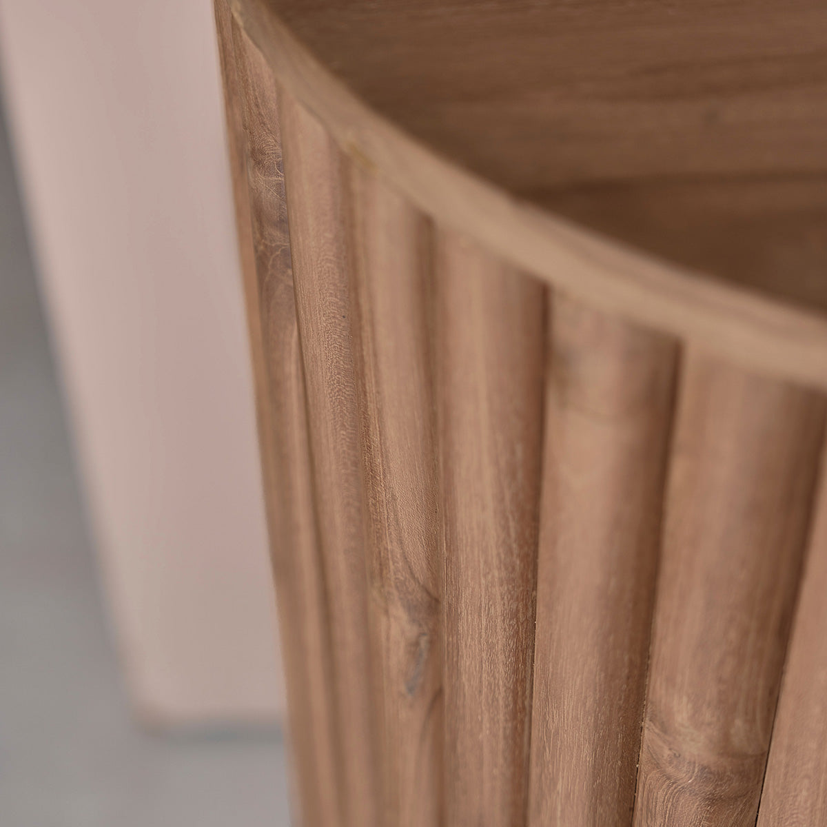 BELIZE - Meuble de salle de bain en teck massif suspendu 90 cm