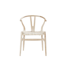 Chaise en mindi massif et corde naturelle