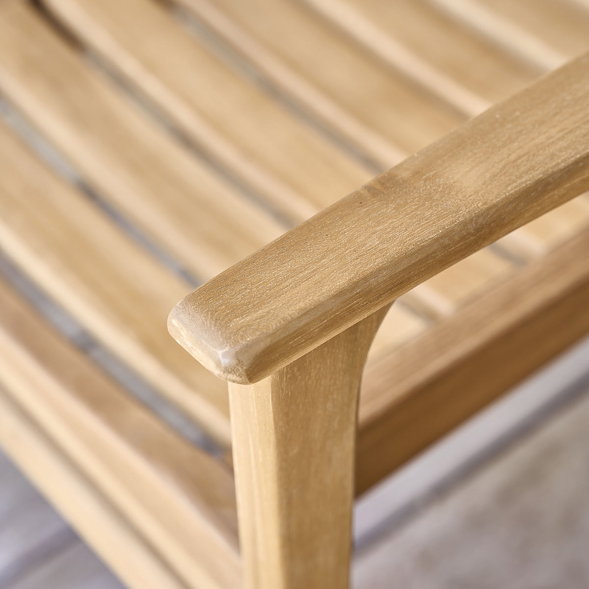 APRIL - Fauteuil de jardin en teck massif