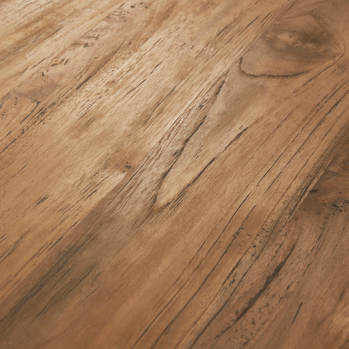 CARGO - Table basse en teck massif recyclé Ø 100 cm