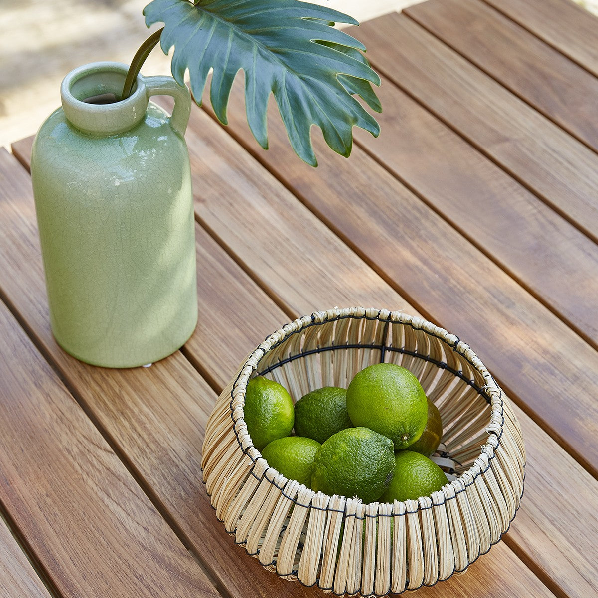 ESTHER - Table de jardin en teck massif 6/8 pers.