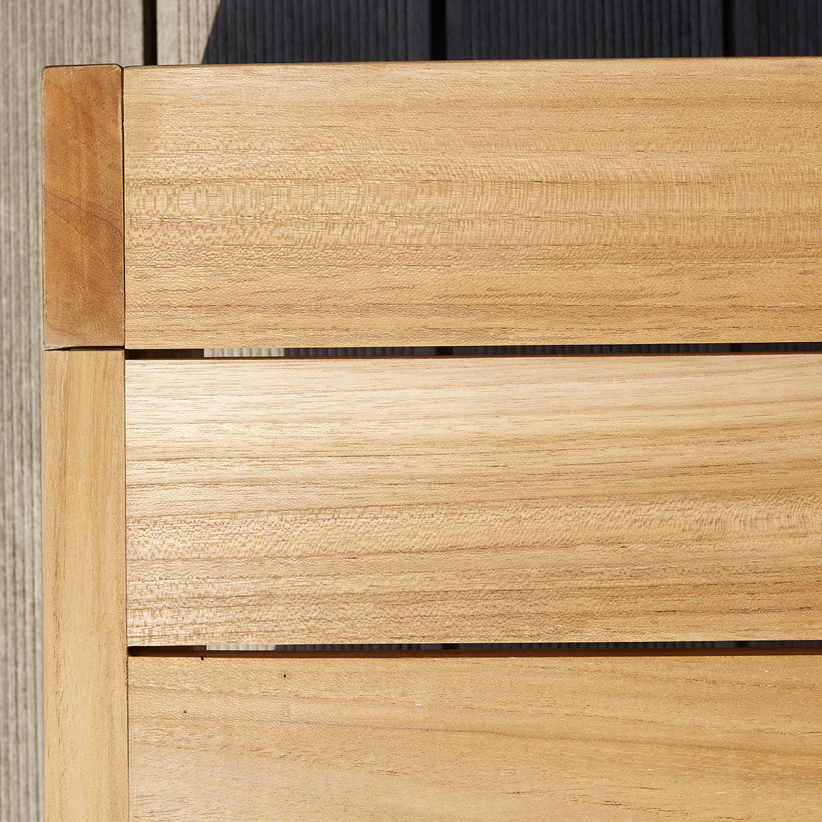 JAYA - Table basse de jardin en teck massif