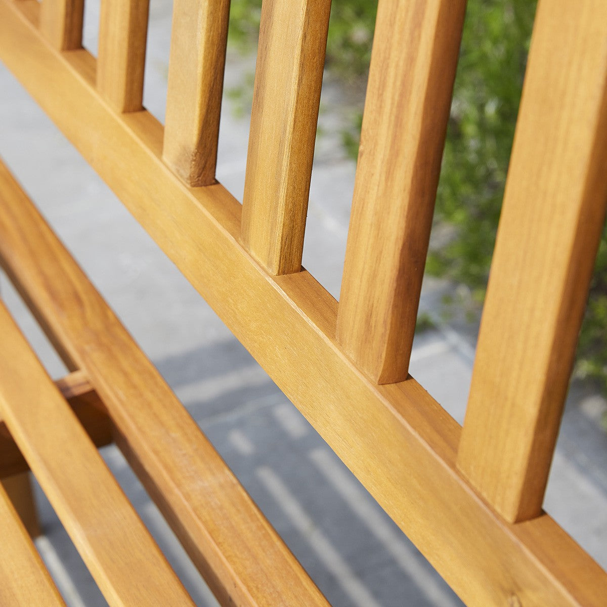 HANOÏ - Banc de jardin en acacia massif