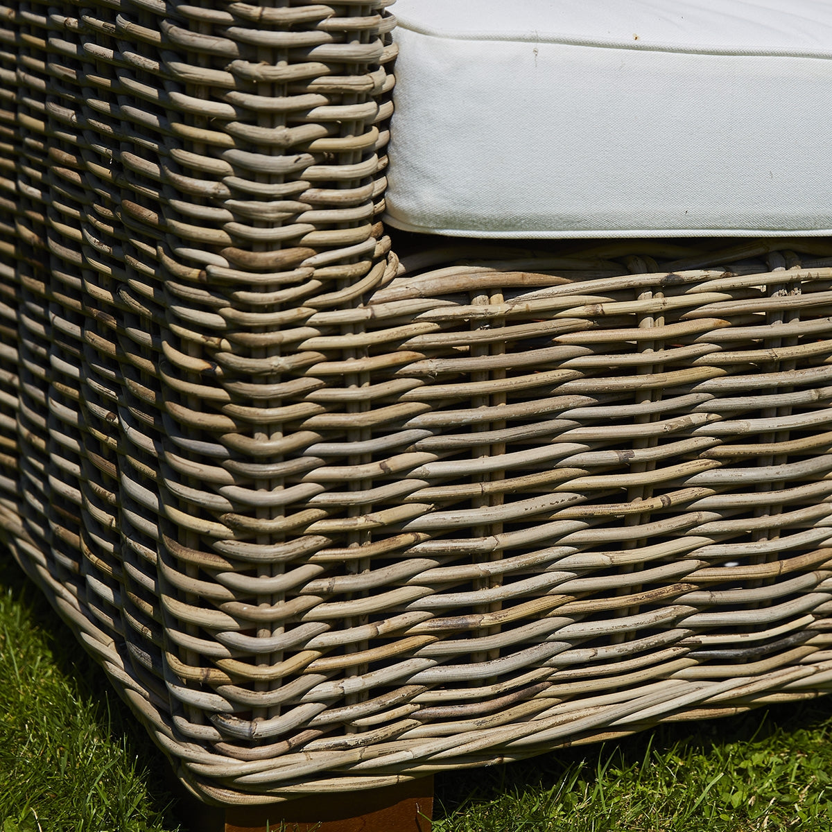 MUSA - Canapé de jardin en kubu naturel