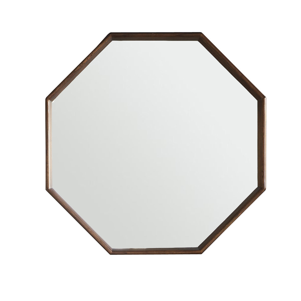 VINTAGE - Miroir en mindi massif octogonal 60 cm