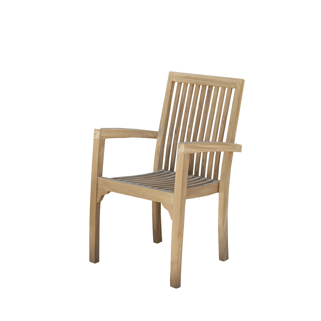 MALTE - Fauteuil de jardin en teck massif