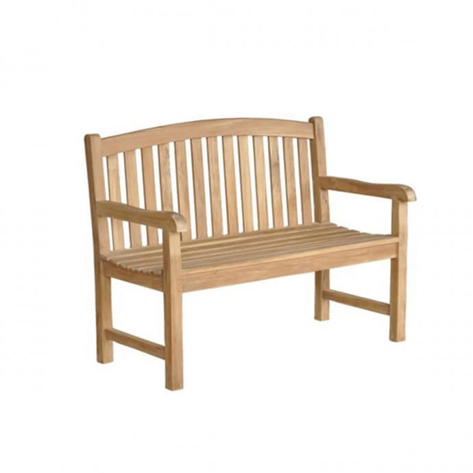 MIDLAND - Banc de jardin en teck massif