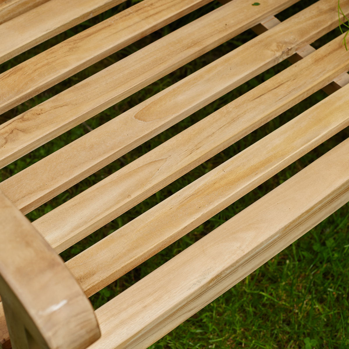 MIDLAND - Banc de jardin en teck massif