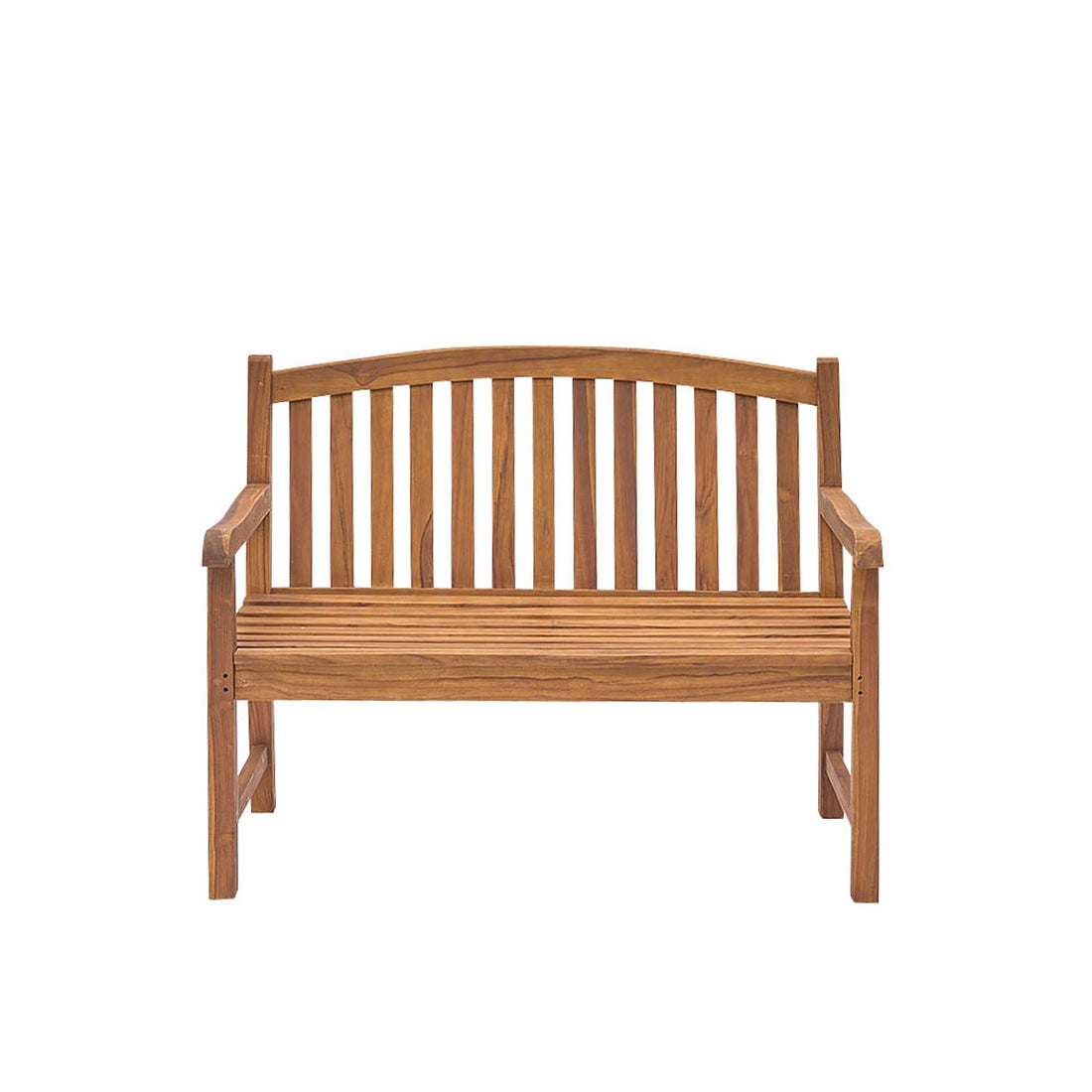 BALI - Banc de jardin en teck huilé massif 120 cm