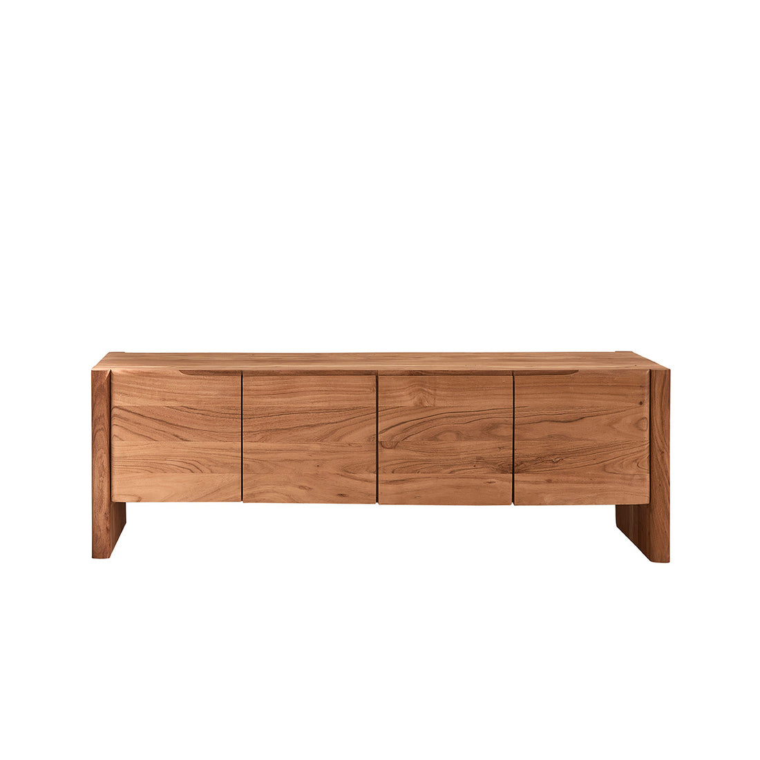 CALI - Meuble TV en acacia massif 150 cm