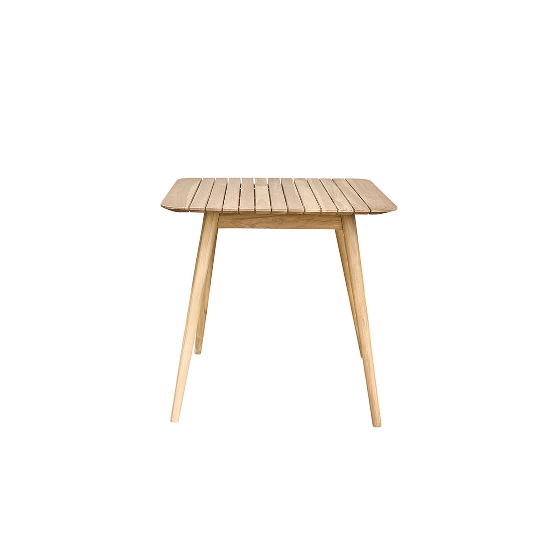 APRIL - Table de jardin carrée en teck massif 2 à 4 pers.