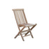 Chaise de jardin en teck massif pliante