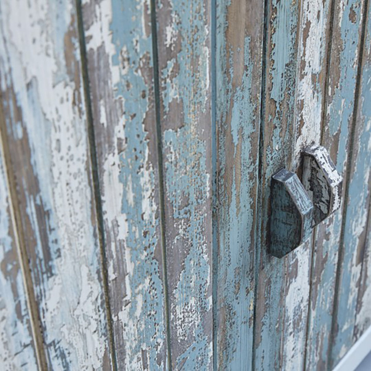 ATLANTIC - Bibliothèque en bois recyclé massif 125 cm