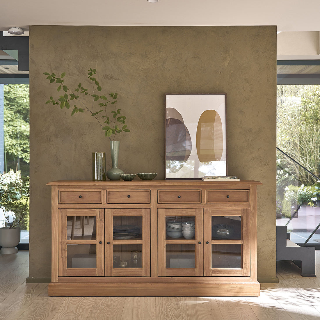 ADAM - Buffet en teck massif 160 cm