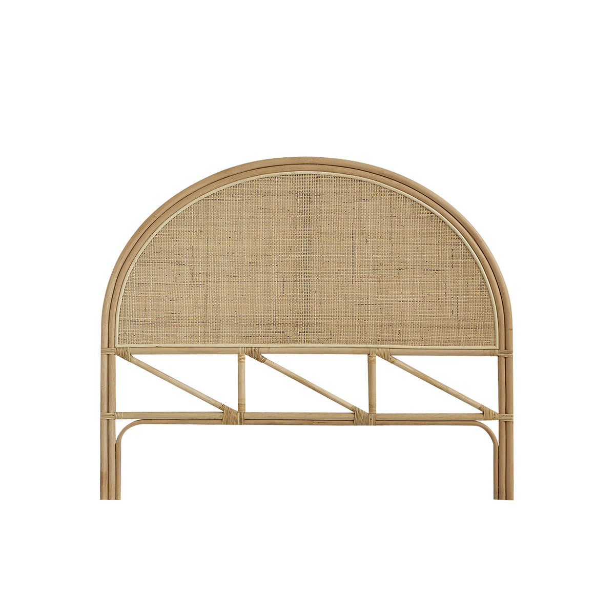 JANE - Tête de lit en rotin et cannage 140 cm