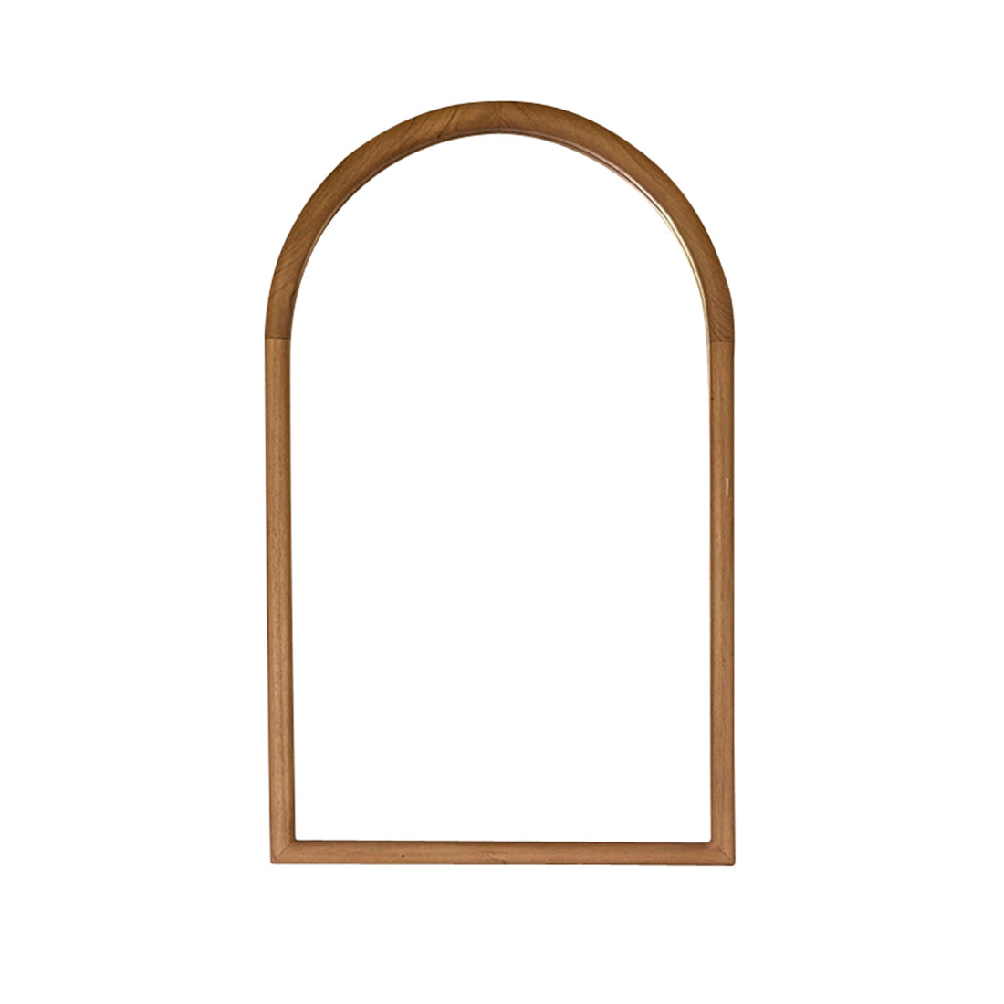 COLINE - Miroir en teck massif 80x50 cm