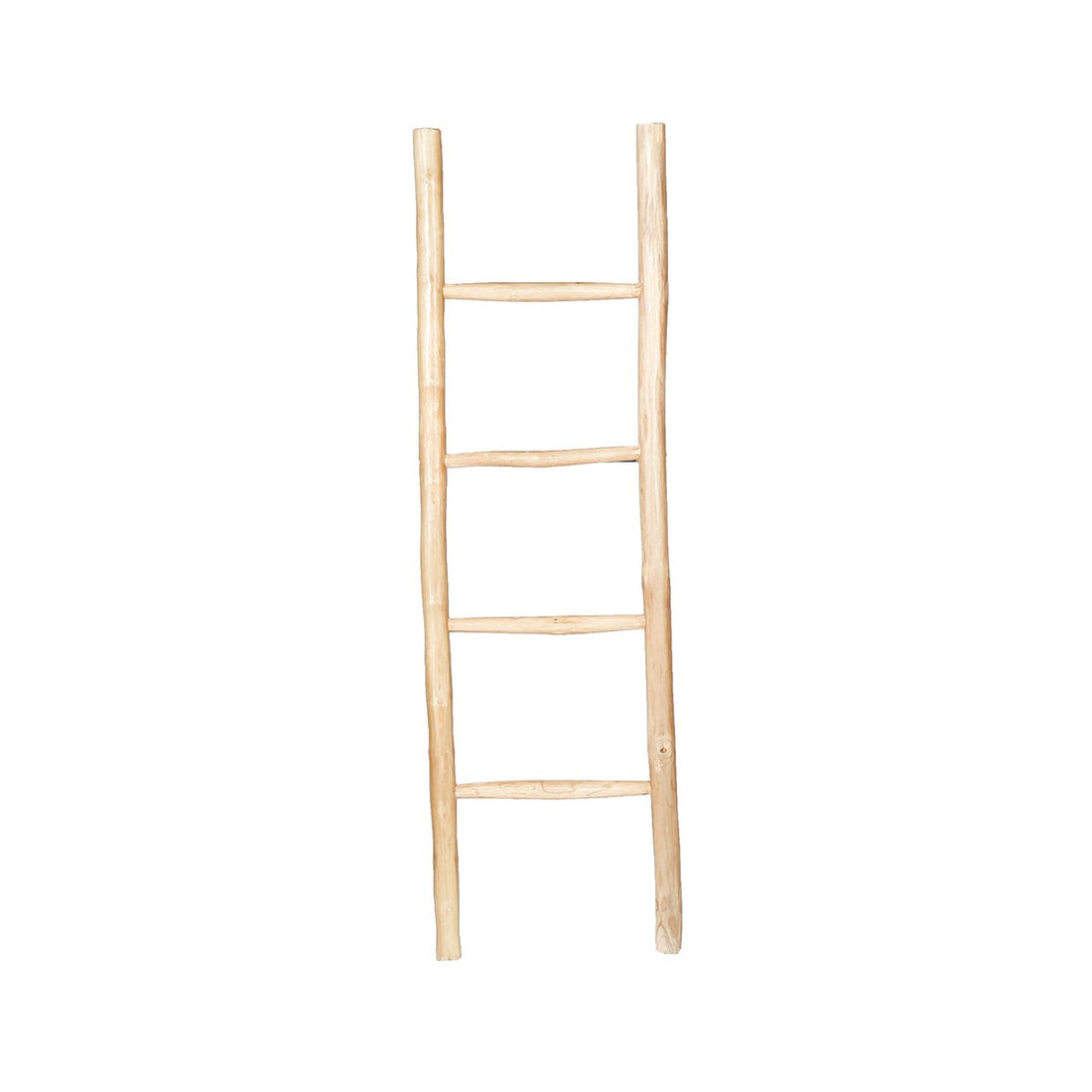 CLARA - Échelle porte-serviettes en teck massif 150 cm