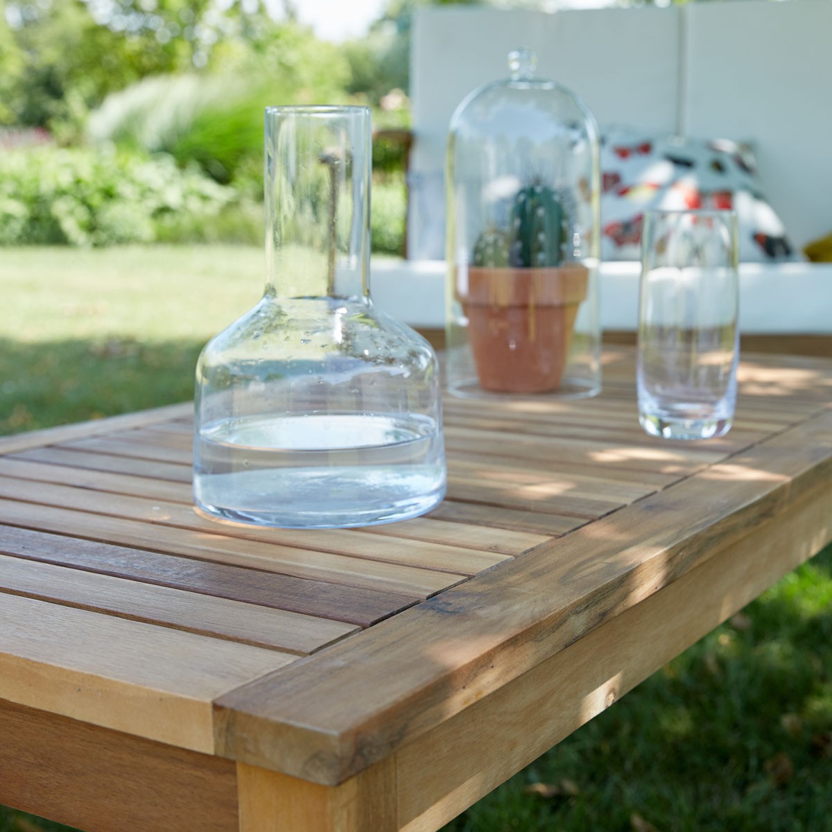 HANOÏ - Salon de jardin en acacia massif 4 pers.