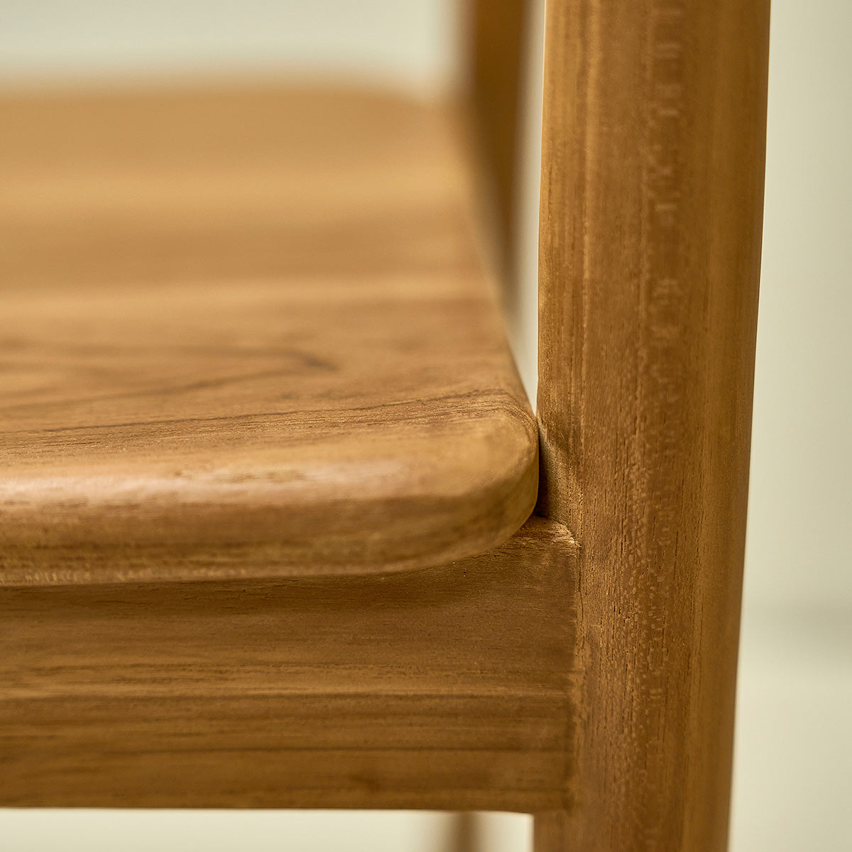 AMBRE - Chaise en teck massif