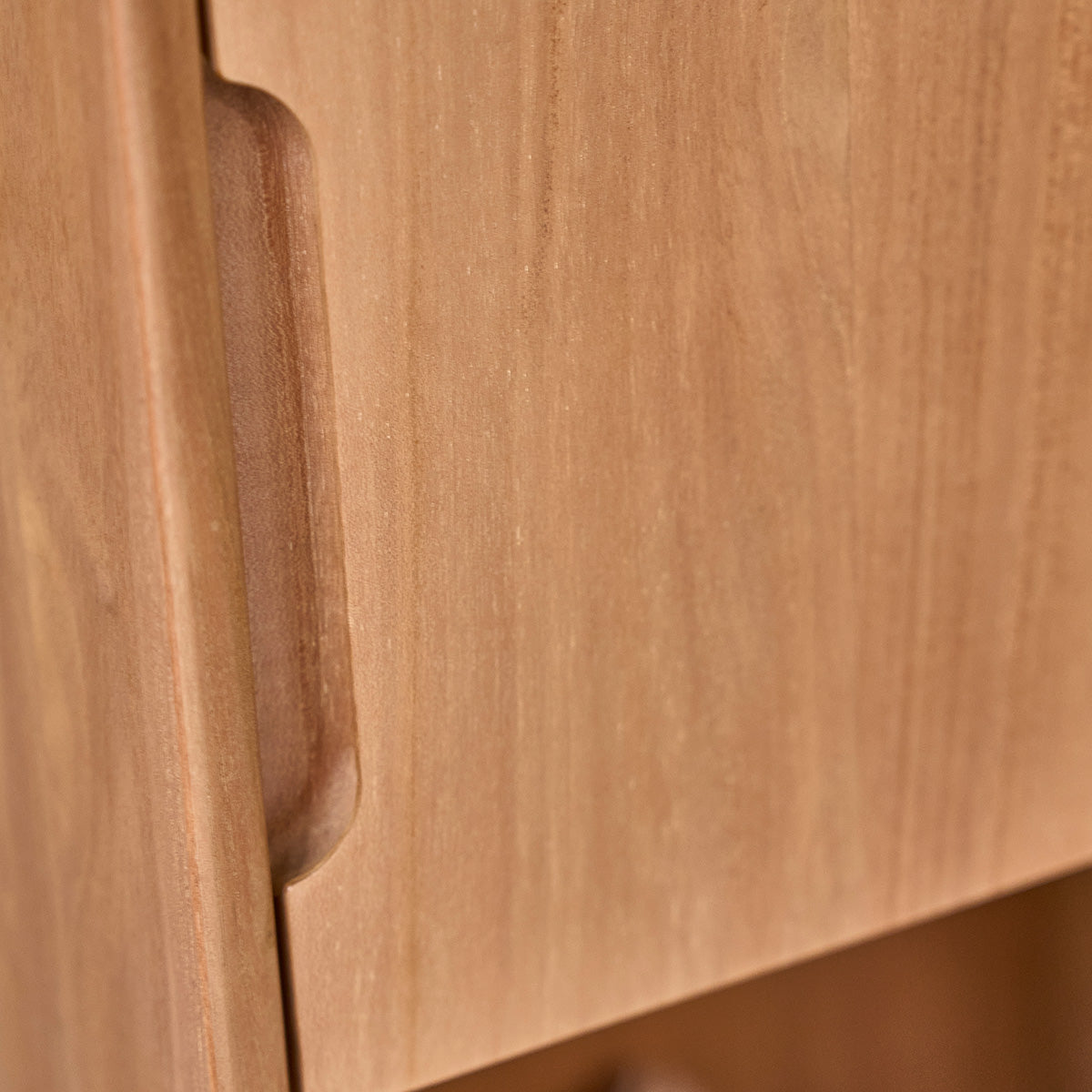 GUSTAVE - Colonne de salle de bain en teck massif 45 cm