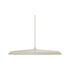 Suspension en métal  Ø 40 cm beige