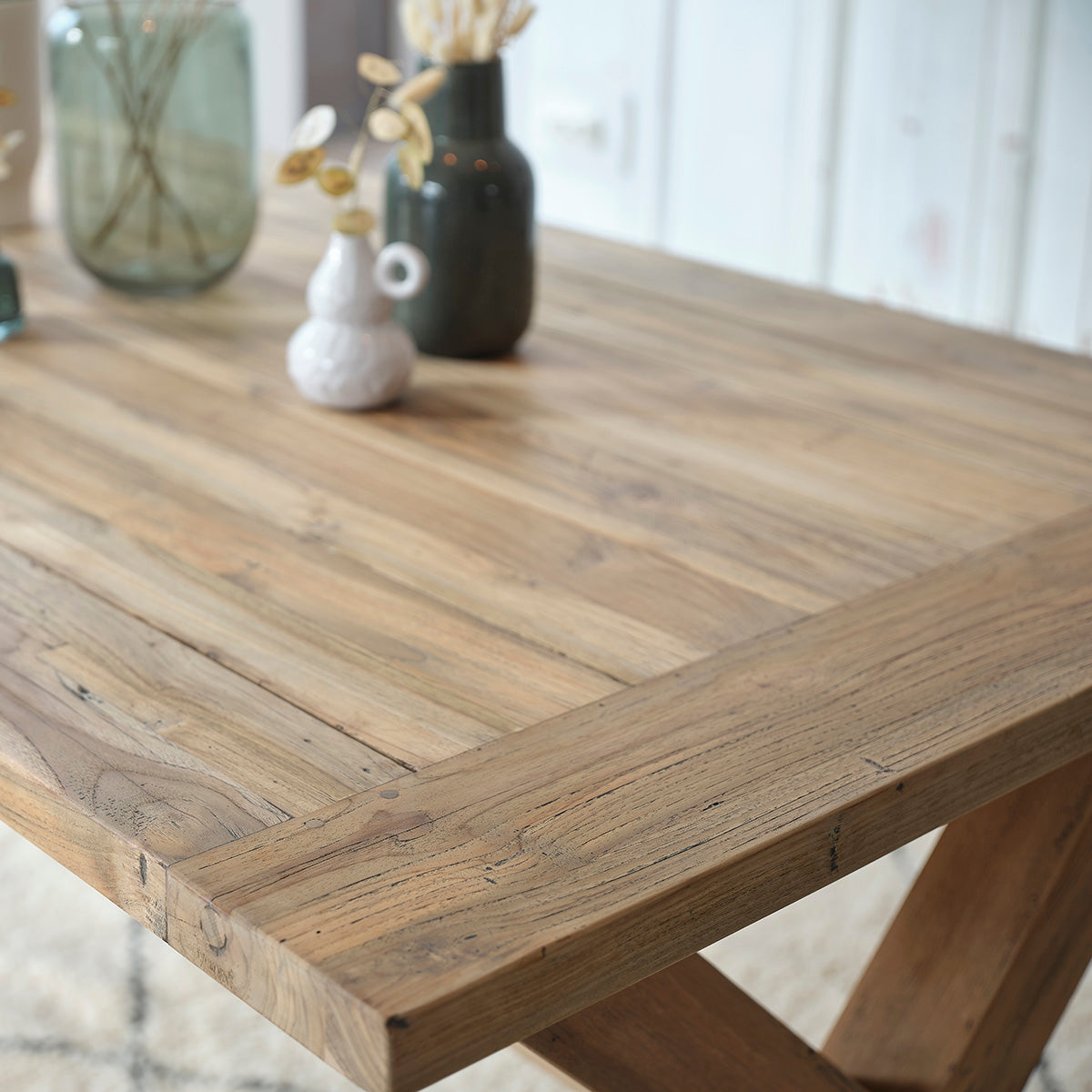 CARGO - Table en teck massif recyclé 6 pers.