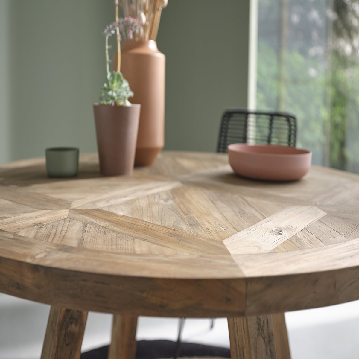 CARGO - Table en teck massif recyclé 4 pers.