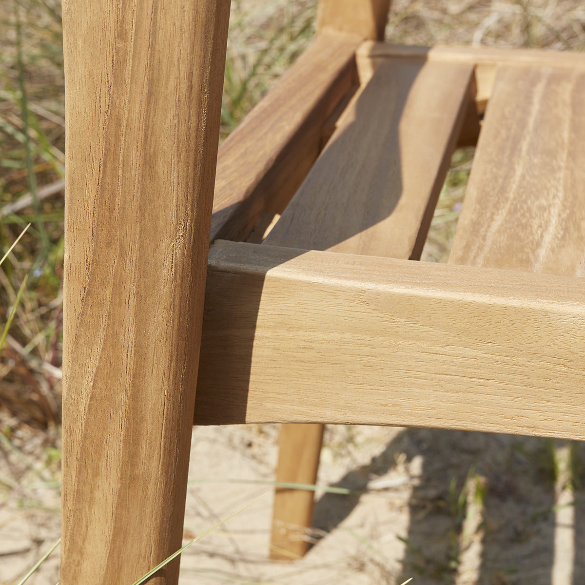 HORTENSE - Chaise de jardin en teck massif recyclé