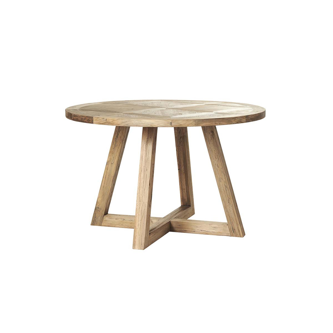 CARGO - Table en teck massif recyclé FSC® mixte 4 pers.