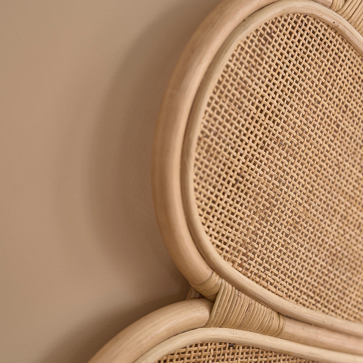 ROMY - Tête de lit rotin et cannage 160 cm