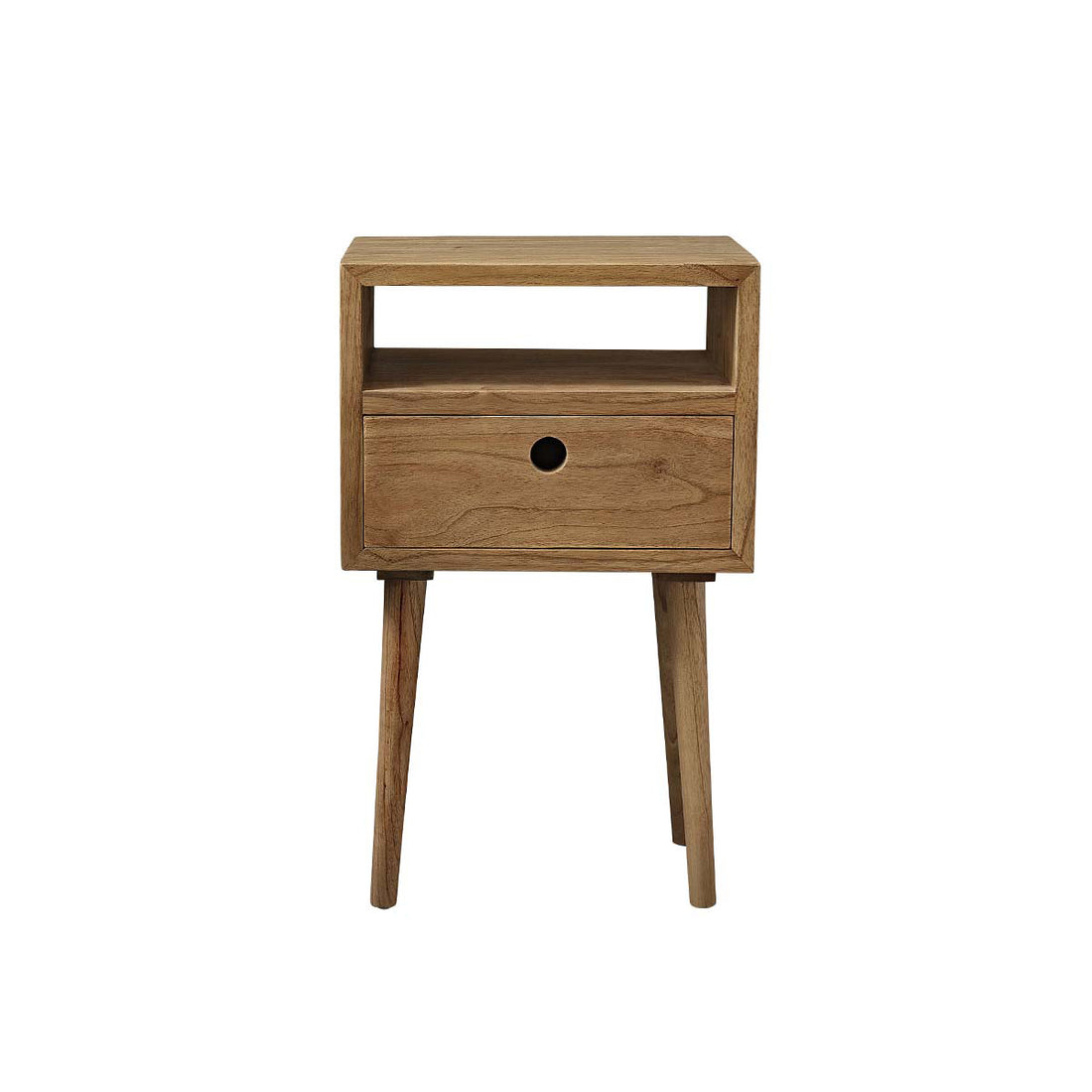 ESMEE - Table de chevet en mindi massif 65