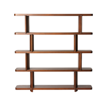 Étagère en mindi marron, H 161 cm