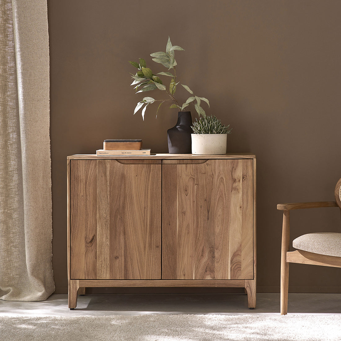 SAMSO - Buffet en acacia massif 99 cm