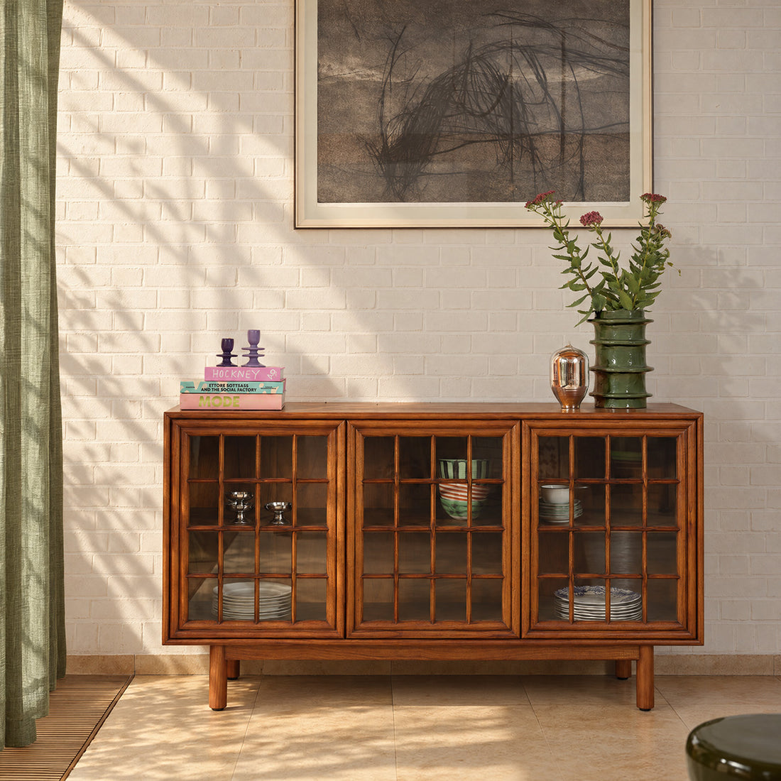 ARMAND - Buffet en mindi 155 cm