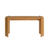 Console en mindi naturel 165 cm
