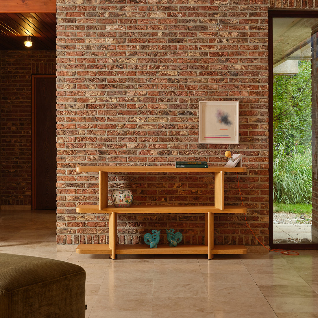 OTTO - Console en mindi naturel 160 cm