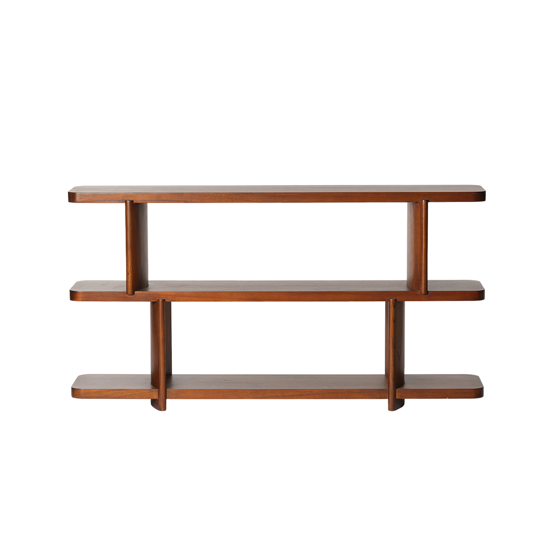 OTTO - Etagère basse en mindi marron 160 cm