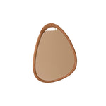 Miroir en teck massif 75x60 cm