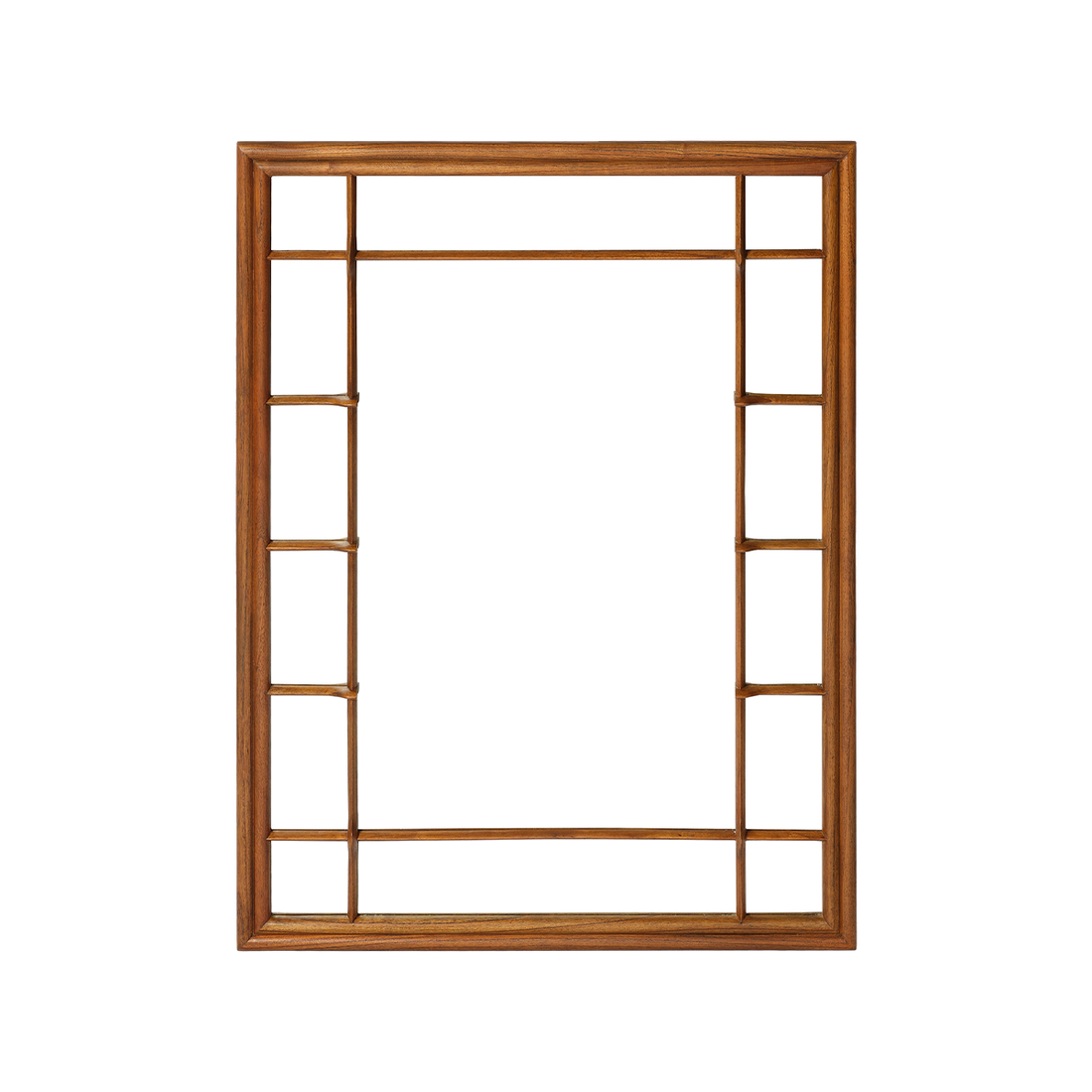 Miroir organique en mindi 120x90 cm