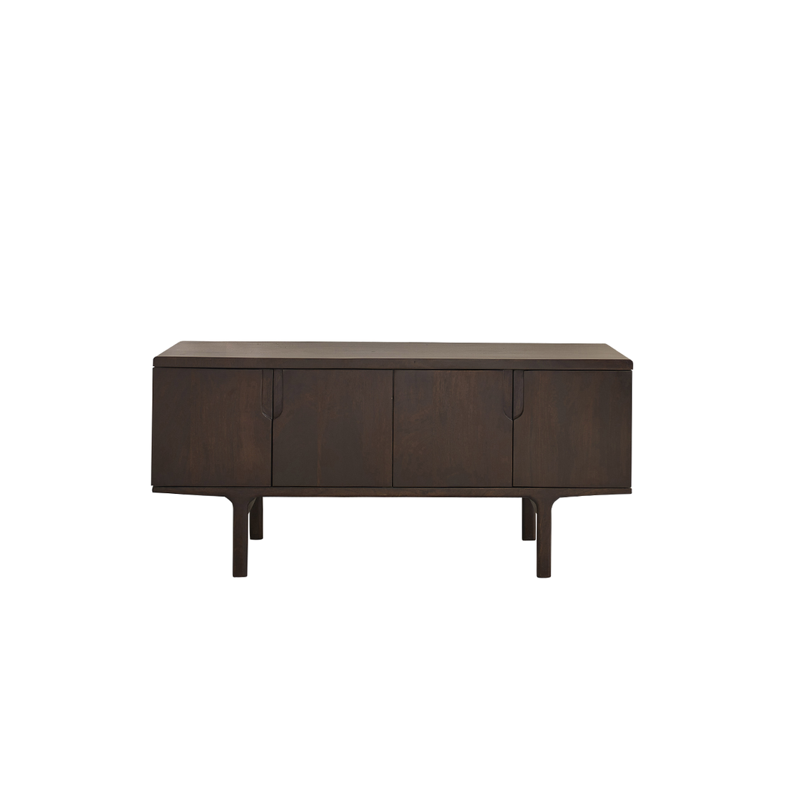 LAZARE - Meuble TV en manguier massif 120 cm