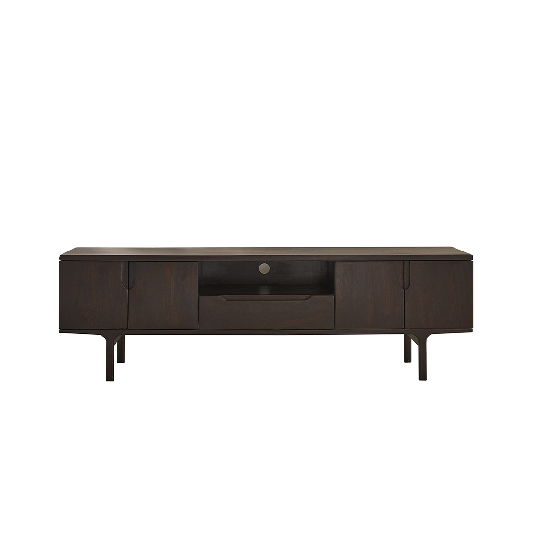LAZARE - Meuble TV en manguier massif 180 cm