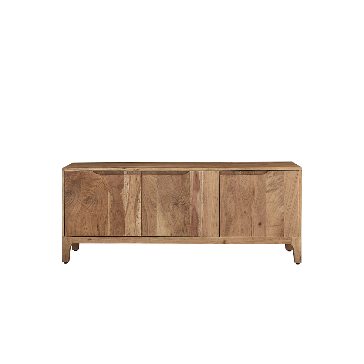 SAMSO - Meuble TV en acacia massif 139 cm