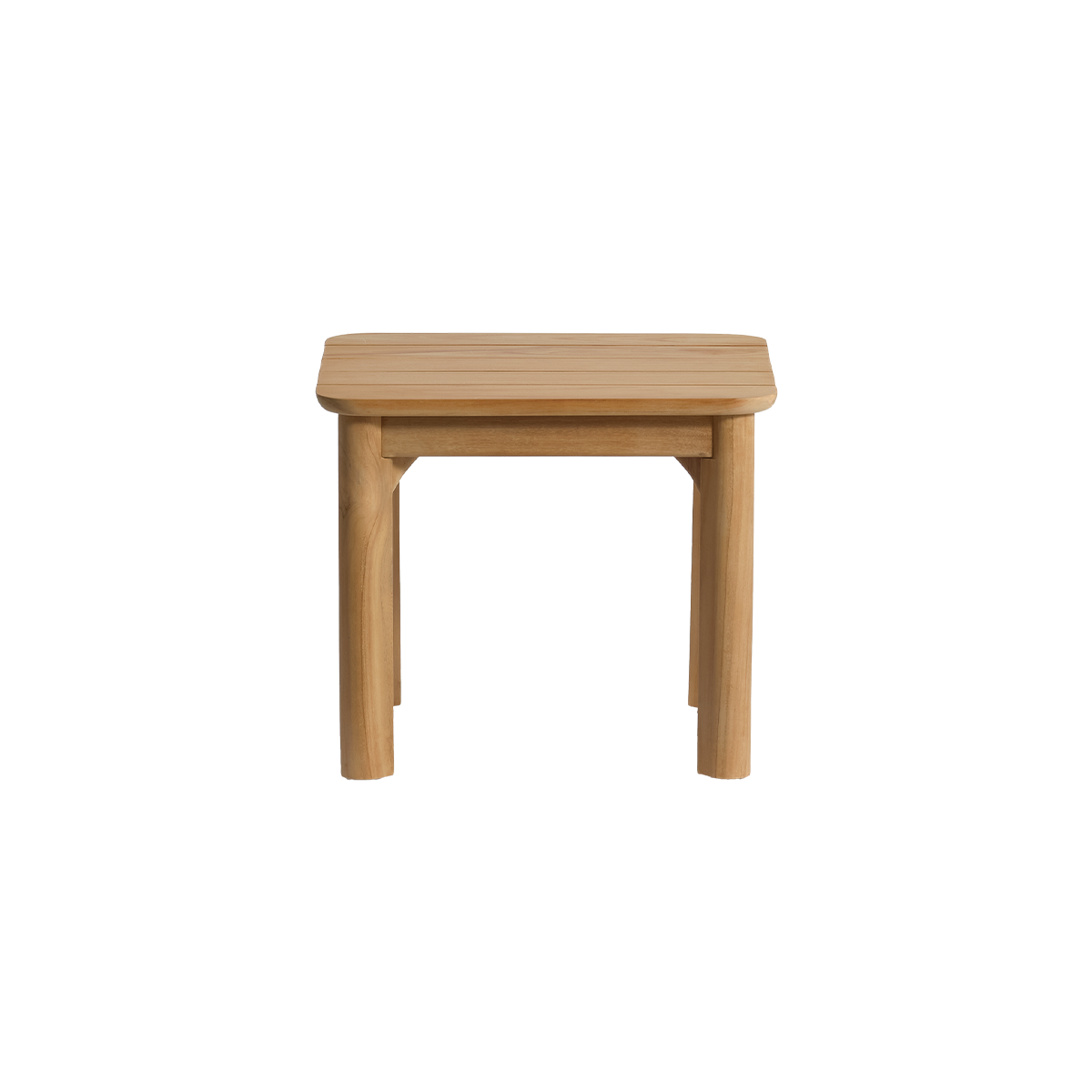 PIANA - Table d'appoint de jardin en teck massif premium