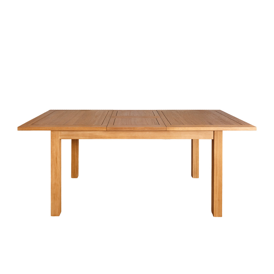 UZES - Table en teck massif extensible 8 pers.