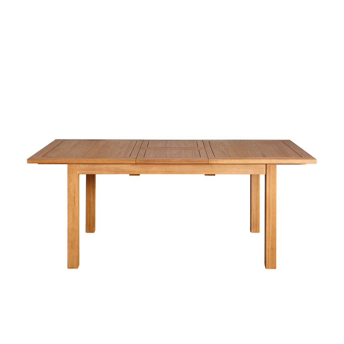 UZES - Table en teck massif extensible 8 pers.