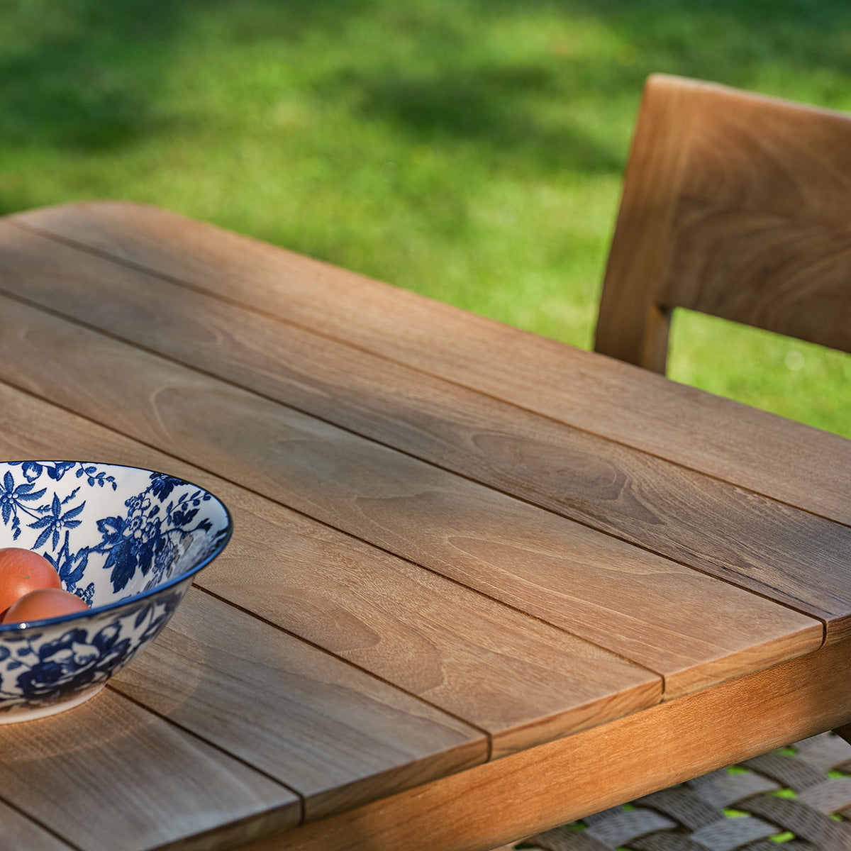 PIANA - Table de jardin en teck massif 4 pers.