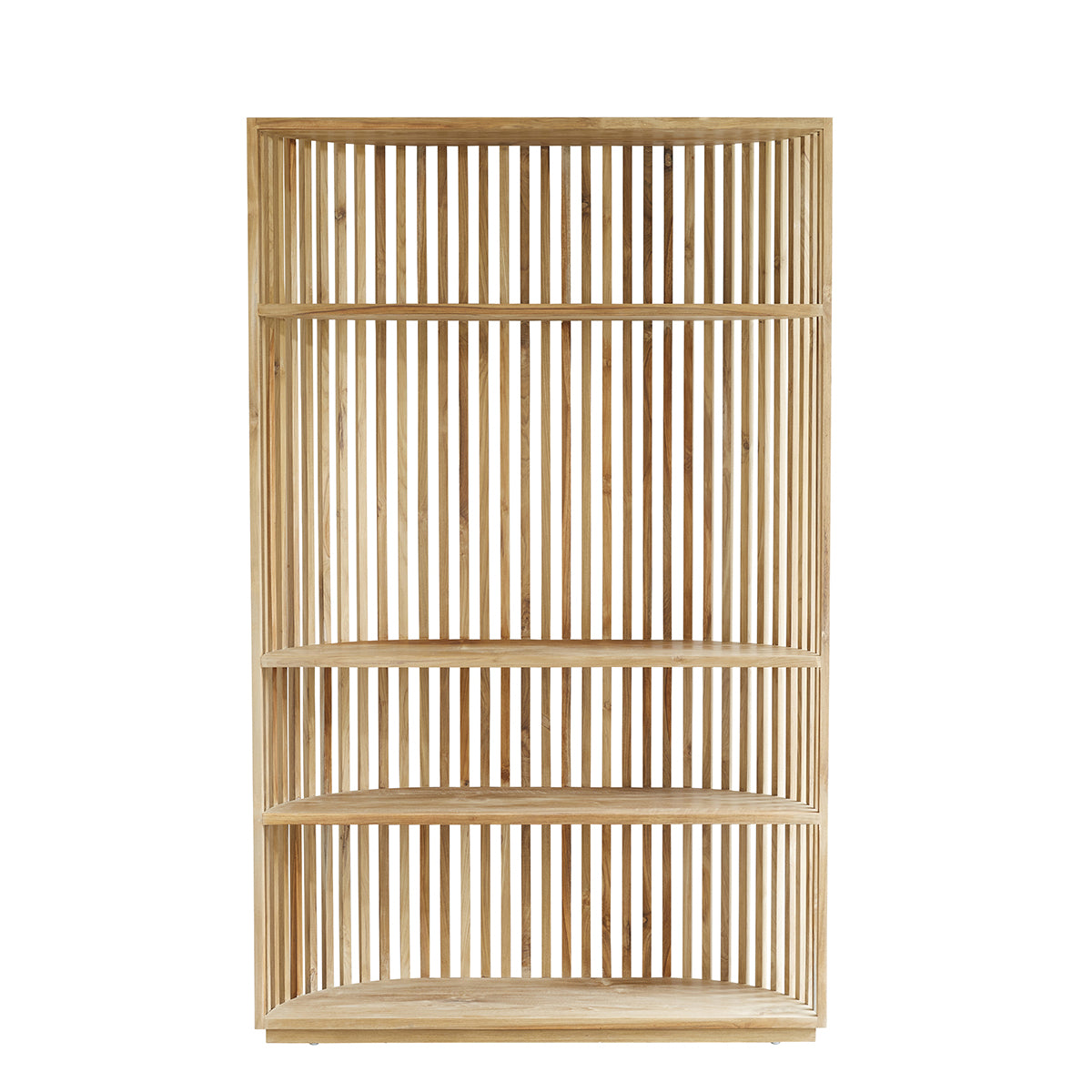 VICTORIA - Bibliothèque en teck massif 120 cm