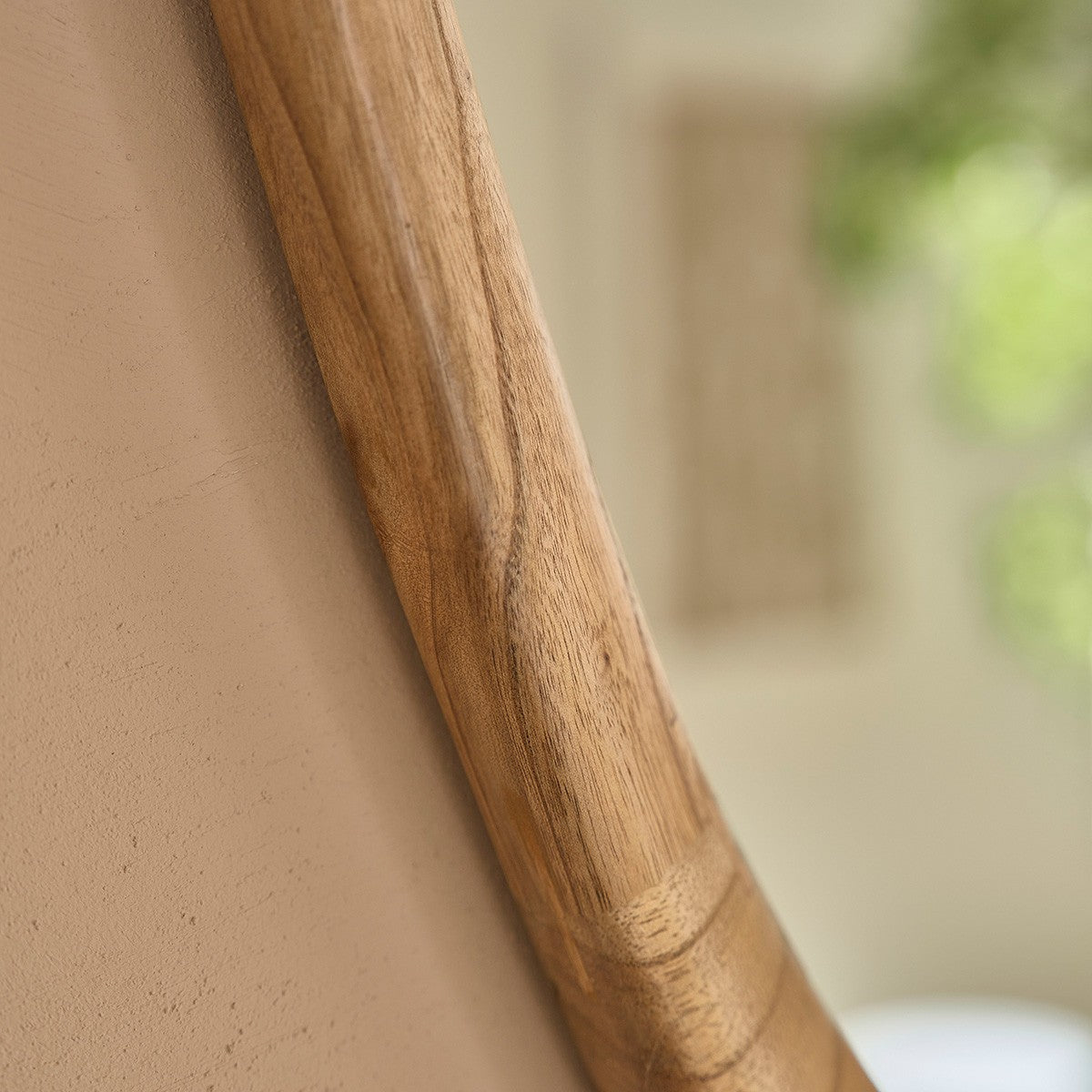 FIFTIES - Miroir en mindi massif 75x60 cm